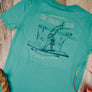 Walk On The Crazee Side Seafoam Tee - FINAL SALE