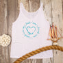 FINAL SALE : Reel 'Em In Slouchy Tank