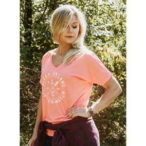 FINAL SALE : Live On Water Slouchy Tee *Womens*