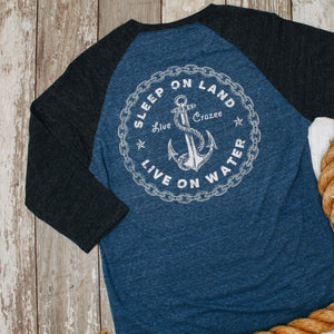 Anchor & Chain 3/4 Shirt - final sale