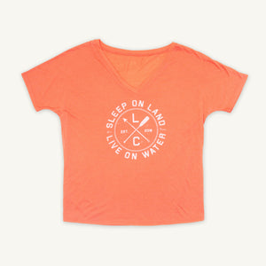 FINAL SALE : Live On Water Slouchy Tee *Womens*